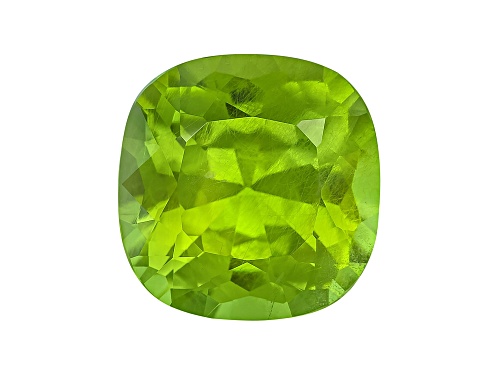 Peridot 13.2mm Square Cushion 10.09ct