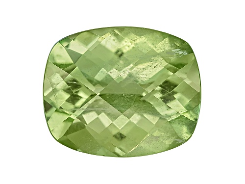 Peridot 11.5x9.5mm Rectangular Cushion Mixed Step Cut 4.52ct