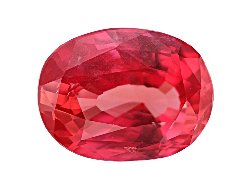 Reddish Orange Sapphire 8.68x6.49x4.72mm Oval 2.52ct