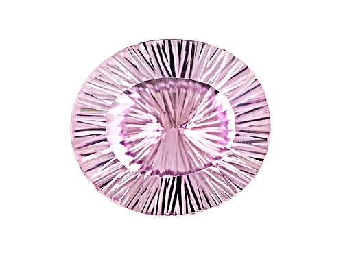 Kunzite 29.45x26.17mm Oval Quantum Cut 76.42ct