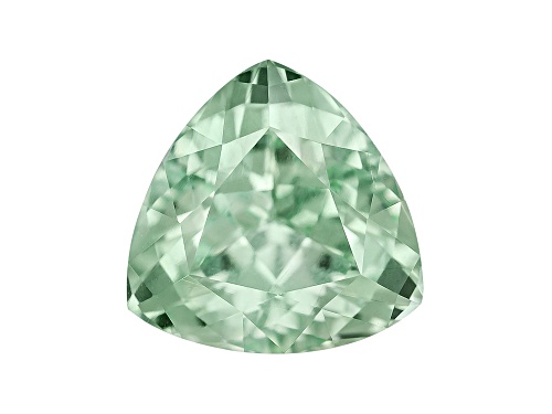 Afghan Untreated Yellowish Green Tourmaline 2.42ct 8.52x8.5mm Trillion Gemworld Report