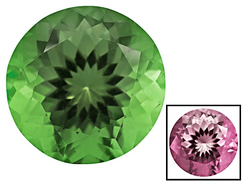 Zandrite ® Color Change Green To Pink Avg 5.75ct 12mm Round