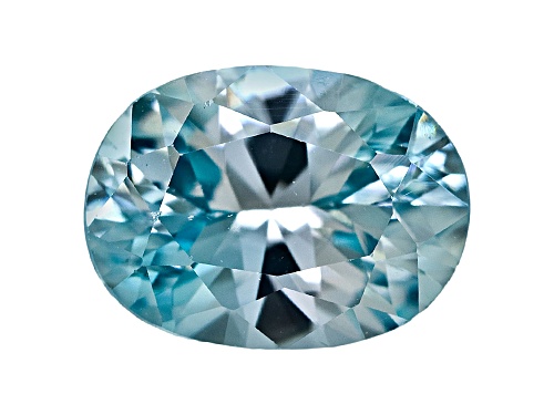 Cambodian Blue Zircon avg 1.60ct 8x6mm Oval
