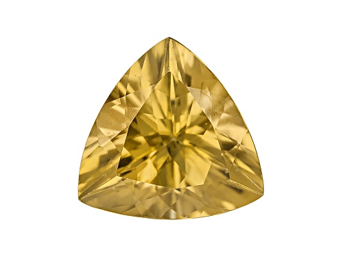 Yellow Reserve Zircon Min 3.00ct 9mm Trillion Color Varies Caution: Heat Sensitive