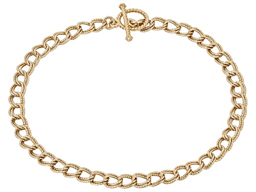 Bronze Chain Link Bracelet - Size 8