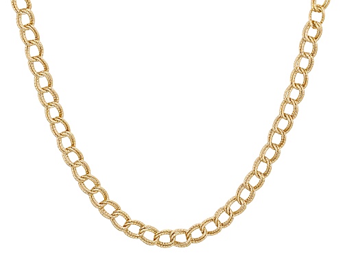Bronze Chain Link Necklace - Size 18
