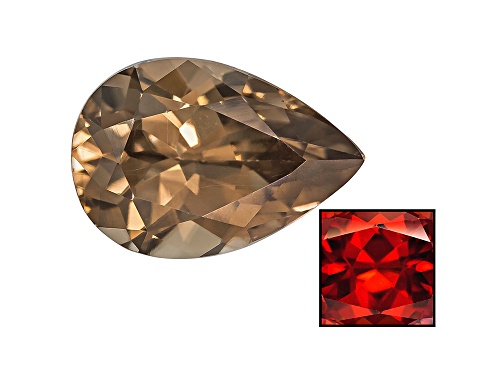 Nigerian Thermochromic Zircon Min 1.00ct Mm Varies Pear Shape