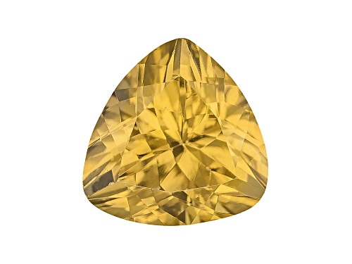 Yellow Reserve Zircon Min 1.50ct 7x7mm Trillion Color Varies Caution: Heat Sensitive
