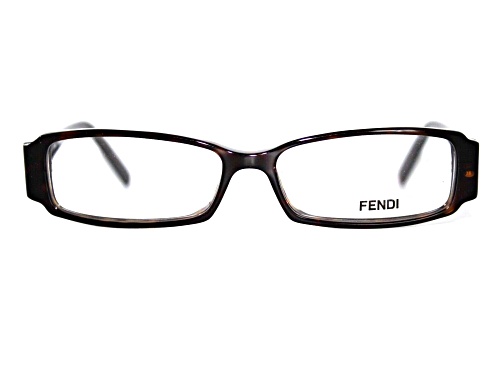 Fendi Brown Tortoise Eyeglasses Frames