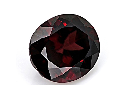 Red Zircon 14x12mm Oval 11.62ct