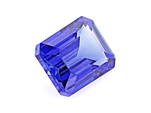 Tanzanite 10x8mm Emerald Cut 3.45ct