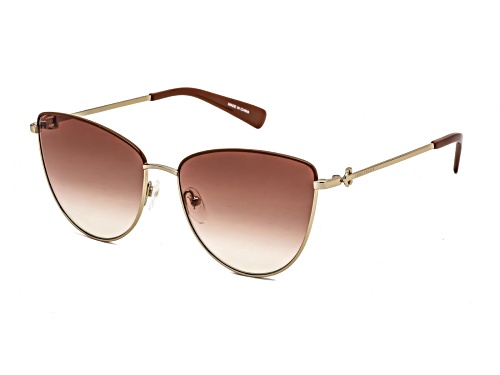 Longchamp Gold Cappachino/Brown Gradient Sunglasses