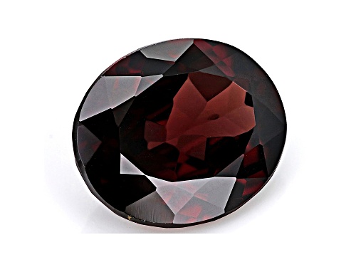 Red Zircon 13.5x11mm Oval 7.66ct