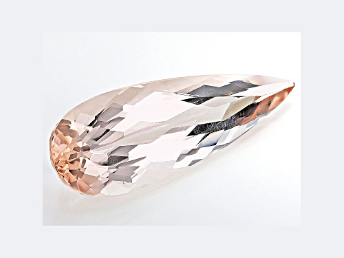 Morganite 31x11mm Pear Shape 14.31ct