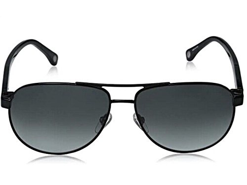 Jack Spade Black/Gray Aviator Sunglasses
