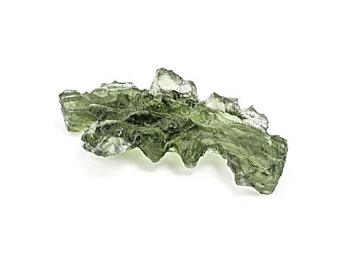 Moldavite 40.16x21.3mm Free-Form Specimen 4.63g