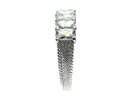 Judith Ripka 3.50ctw Bella Luce® Diamond Simulant Rhodium Over Sterling Silver Ring - Size 11