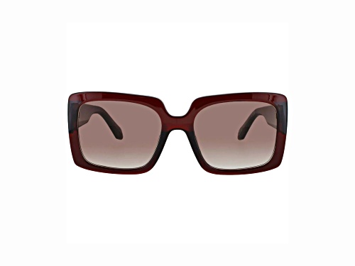 QUAY Total Vibe Rectangle Brown Frame / Brown Lenses Sunglasses