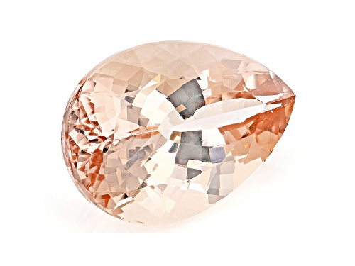 Morganite 15x10mm Pear Shape 5.59ct