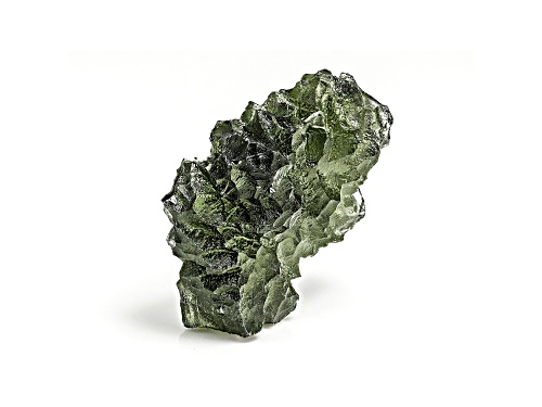 Moldavite 23.48x20.12mm Free-Form Specimen 3.88g