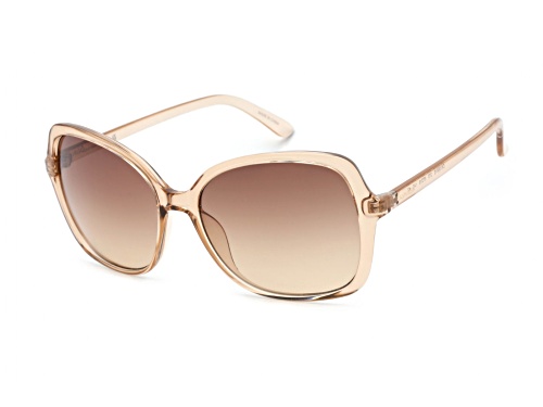 Calvin Klein Crystal Beige/Brown Gradient Sunglasses