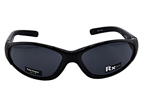 Liberty Sport Hyrdro Ebony Black Oval Frame / Gray Lenses Sunglasses