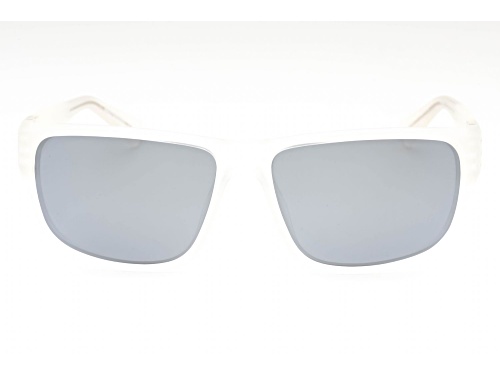 Harley Davidson Crystal Clear Frame/ Smoke Polarized Lens Sunglasses