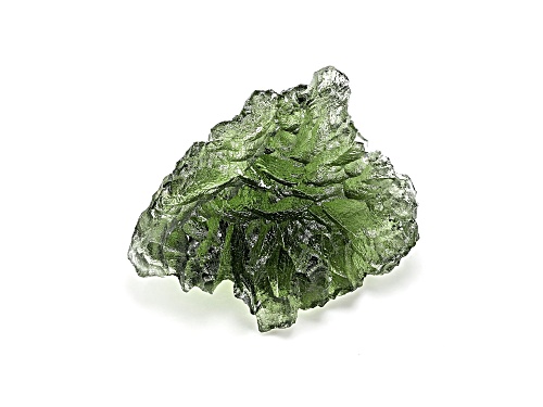 Moldavite 23.53x17.9mm Free-Form Specimen 4.50g