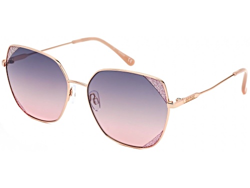 Guess Rose Gold/Pink Sunglasses