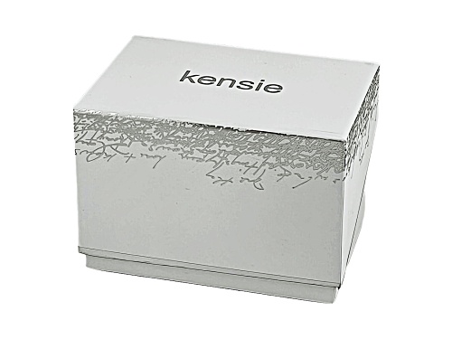 Kensie 9108 Gold Tone Women's Charm Braclet Watch