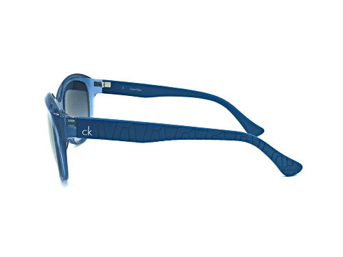 Calvin Klein Translucent Blue/Grey Gradient Sunglasses