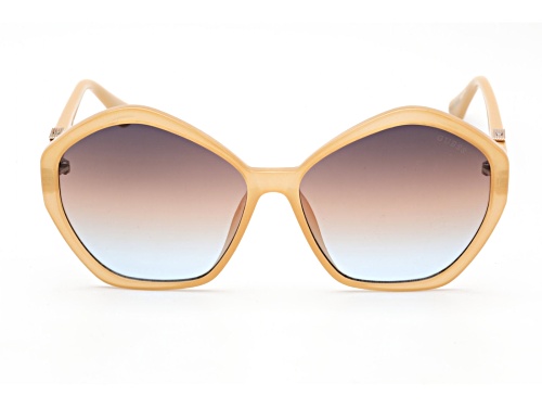 Guess Shiny Beige/Brown Gradient Sunglasses