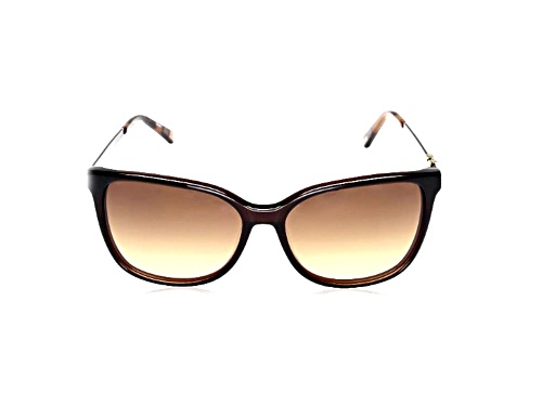 Diane Von Furstenburg DVF Crystlal Brown/Brown Sunglasses