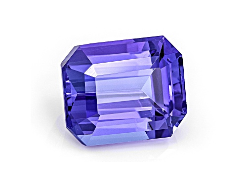 Tanzanite 10x8mm Emerald Cut 3.74ct