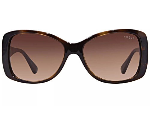 Vogue Brown Tortoise Frame/Brown Lens Sunglasses