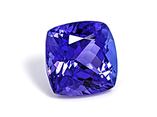 Tanzanite 9.5mm Cushion 4.05ct