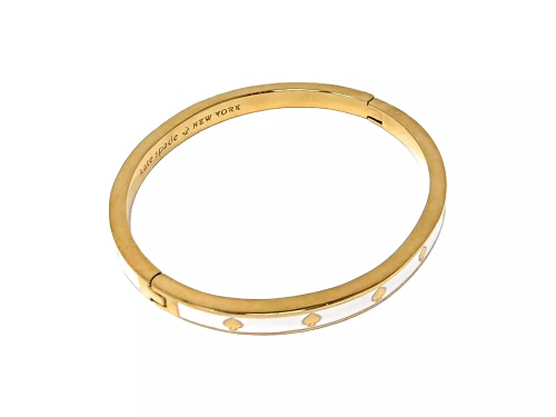 Kate Spade White Enamel Bracelet - Size 7