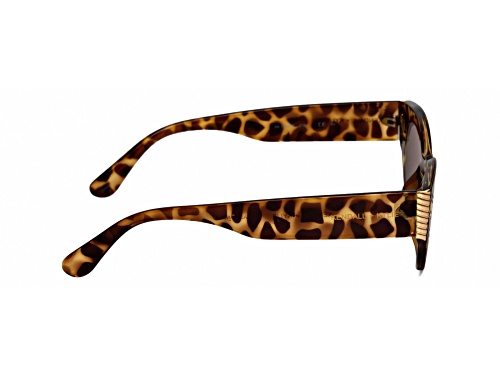 Kendall and Kylie Brown Tortoise/Brown Cat Eye Sunglasses