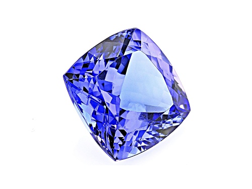 Tanzanite 11mm Cushion 6.35ct