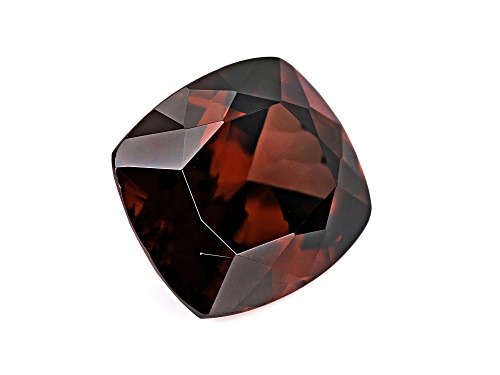 Red Zircon 12.5x11mm Cushion 9.15ct