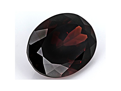 Red Zircon 14x10.5mm Oval 7.93ct