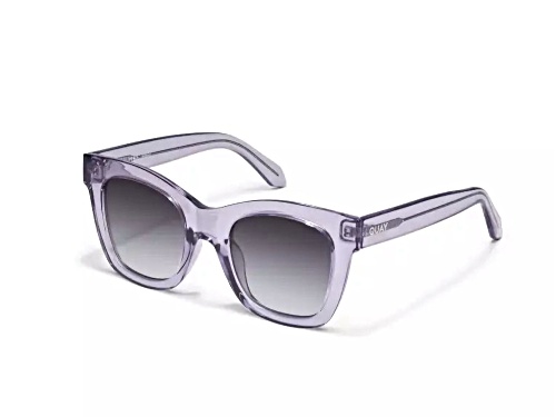 QUAY After Hours Sweatpea Cat Eye Frame / Smoke Lenses Sunglasses