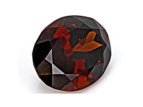 Red Zircon 14x10.5mm Oval 9.09ct