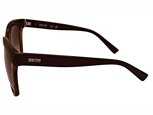 Kenneth Cole Brown Tortoise Square Frame Sunglasses / Brown Lenses Sunglasses