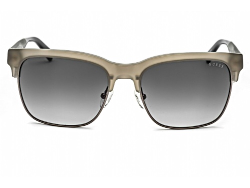Guess Matte Grey Black/Grey Gradient Sunglasses