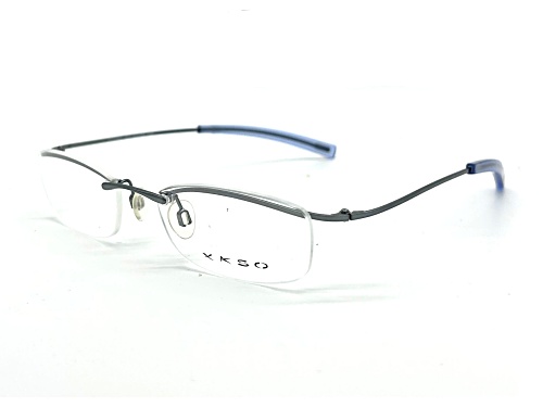 XKSO Frameless Cat Eye Frame / Clear Demo Lenses Eyeglasses