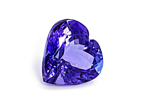 Tanzanite 10mm Heart Shape 3.40ct