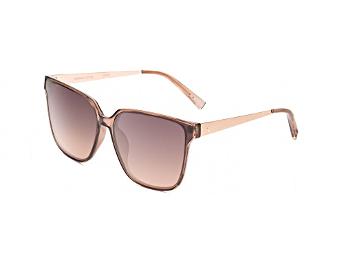Kendall + Kylie Blush Oversize Frame/ Brown Lenses Sunglasses