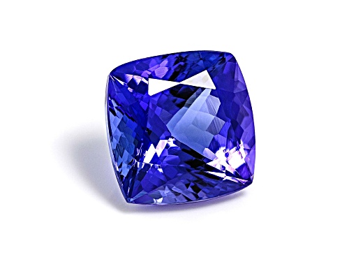 Tanzanite 10mm Cushion 5.25ct