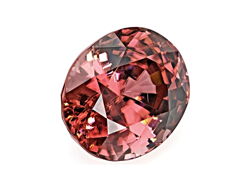 Pink Zircon 10.5x8.5mm Oval 5.83ct